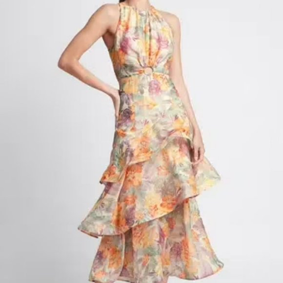 Sheike Dresses & Skirts - SHEIKE IMPERIAL FLORAL DRESS - SIZE 10